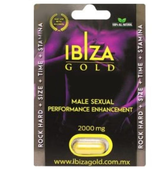 Pastilla Vigorizante Ibiza - Gold