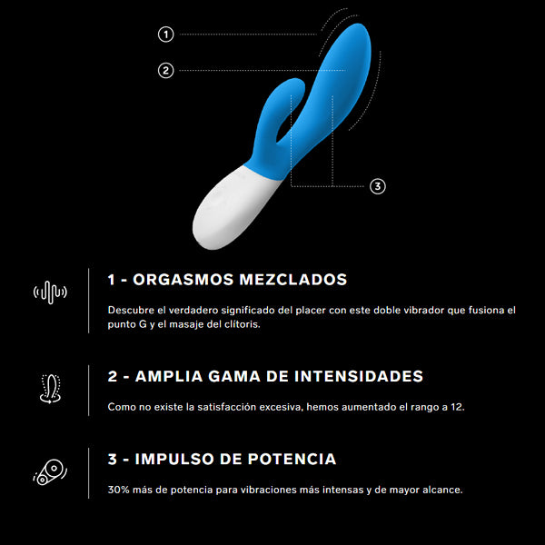 INA Wave 2 vibrador punto G y clítoris
