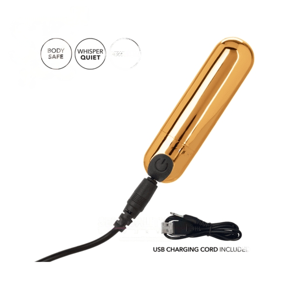 RECHARGEABLE HIDEAWAY BULLET- GOLD